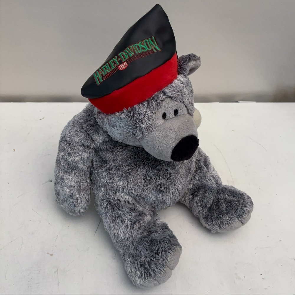 Harley-Davidson Jingle Bear Biker Teddy 2004 Holiday Rider II Y2K Collectible